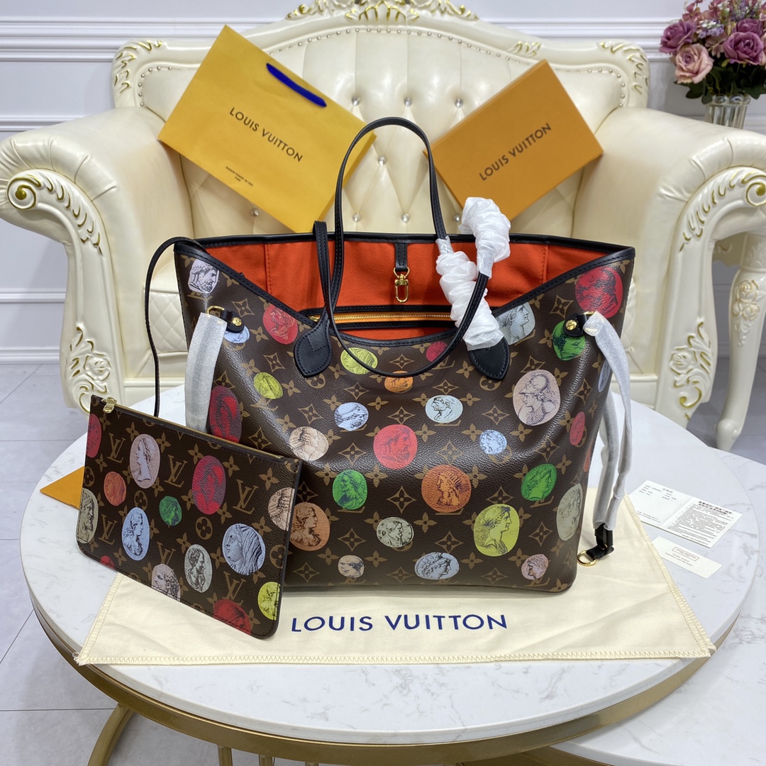 Louis Vuitton NEVERFULL MM Monogram Handbag M45923